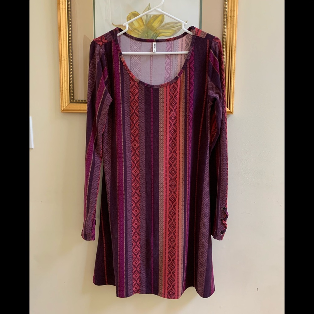 Dress size med mudd